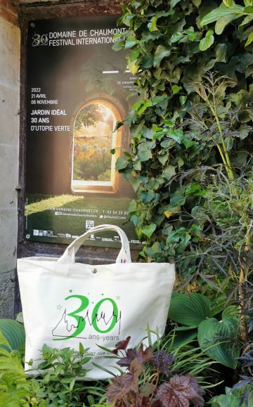 Chic cabas 30 ans Festival International des Jardins Chaumont-sur-Loire